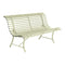 Louisiane Bench  option Willow Green (Speckled Textured)