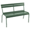 Luxembourg 2 Seater Bench  option Cedar Green (Textured)