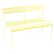 Luxembourg 2 Seater Bench  option Frosted Lemon (Textured)
