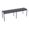 Luxembourg 3 Seater Bench  option Anthracite (Speckled Textured)