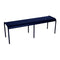 Luxembourg 3 Seater Bench  option Deep Blue (Textured)