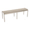 Luxembourg 3 Seater Bench  option Nutmeg (Speckled Textured)