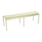 Luxembourg 3 Seater Bench  option Willow Green (Speckled Textured)