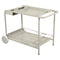 Luxembourg Bar Cart  option Clay Grey (Textured)