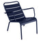 Luxembourg Low Chair (Set of 2)  option Deep Blue (Textured)
