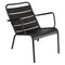 Luxembourg Low Chair (Set of 2)  option Liquorice (Textured)