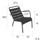 Luxembourg Low Chair (Set of 2)