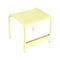 Luxembourg Low Table/Footrest  option Frosted Lemon (Textured)