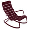 Luxembourg Rocking Chair  option Black Cherry (Textured)