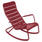Luxembourg Rocking Chair  option Chili (Textured)