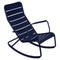 Luxembourg Rocking Chair  option Deep Blue (Textured)