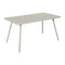 Luxembourg Table  option Clay Grey (Textured)