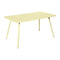Luxembourg Table  option Frosted Lemon (Textured)