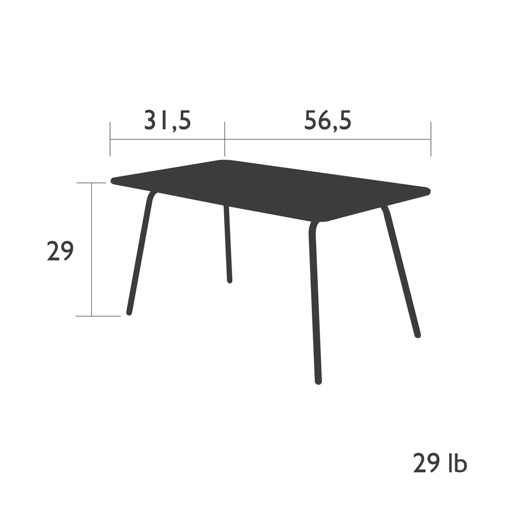Luxembourg Outdoor Table