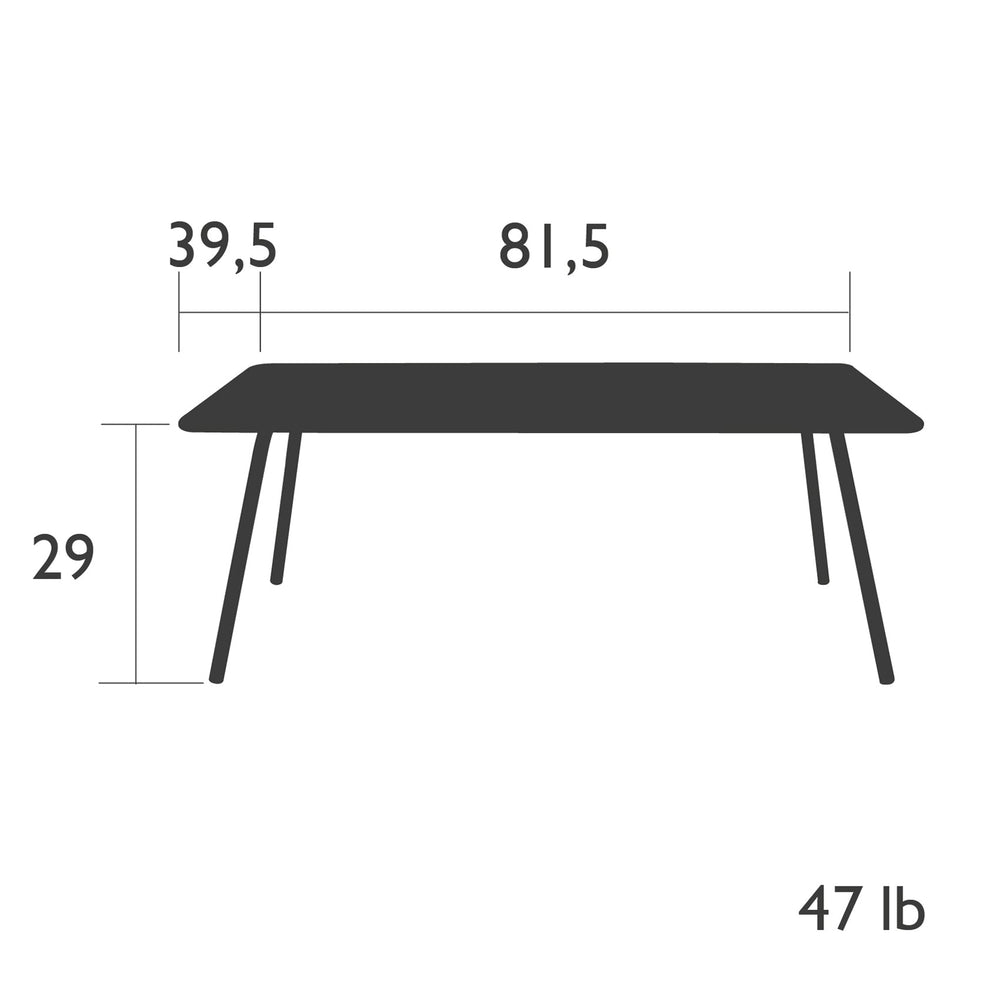 Luxembourg Outdoor Table