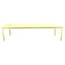 Ribambelle Extendable Dining Table  option Frosted Lemon (Textured)