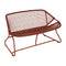 Sixties Bench  option Red Ochre (Textured)