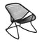 Sixties Rocking Chair  option Liquorice (Textured)