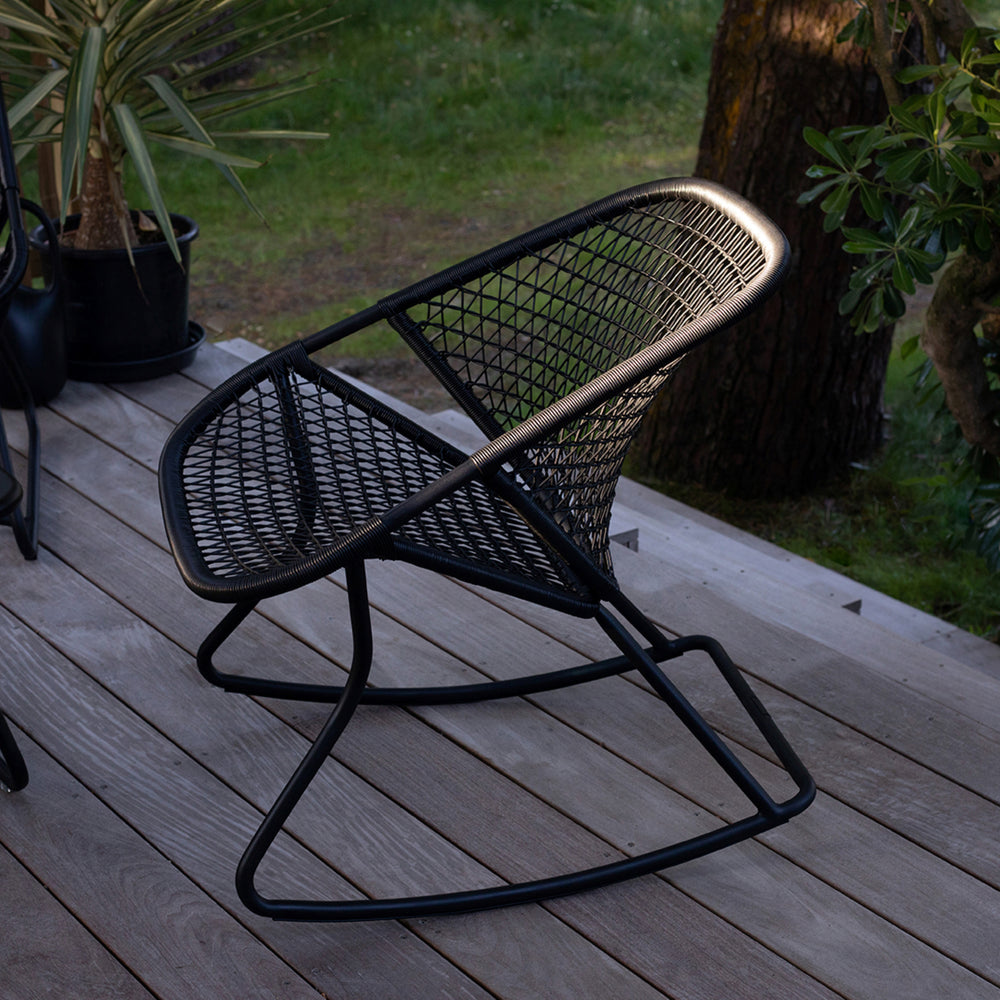 Sixties Outdoor Rocking Chair
