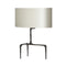Braque Table Lamp  option Antique Bronze / Dove Grey