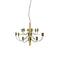 2097 Chandelier  option Brass