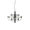2097 Chandelier  option Matte Black