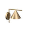 Captain Flint Outdoor Wall Sconce  option Brass