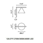 Captain Flint Outdoor Wall Sconce