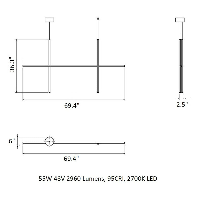 Coordinates Suspension Light