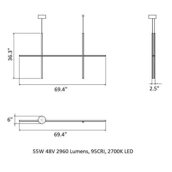Coordinates Suspension Light