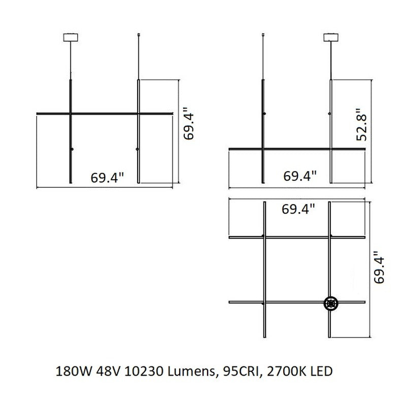 Coordinates Suspension Light
