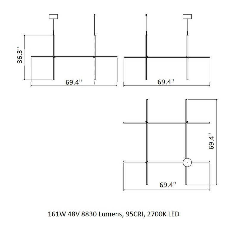 Coordinates Suspension Light