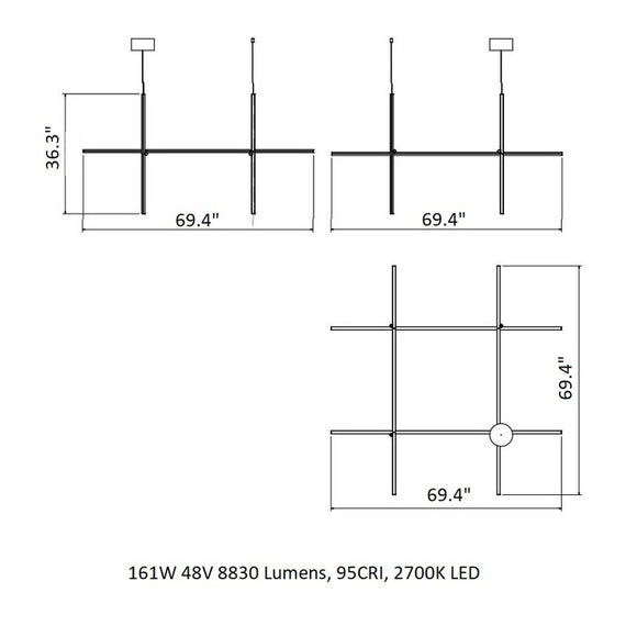 Coordinates Suspension Light