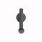 Flauta Spiga Outdoor Wall Sconce  option Anthracite