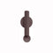 Flauta Spiga Outdoor Wall Sconce  option Dark Brown