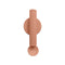 Flauta Wall Sconce  option Anodized Copper
