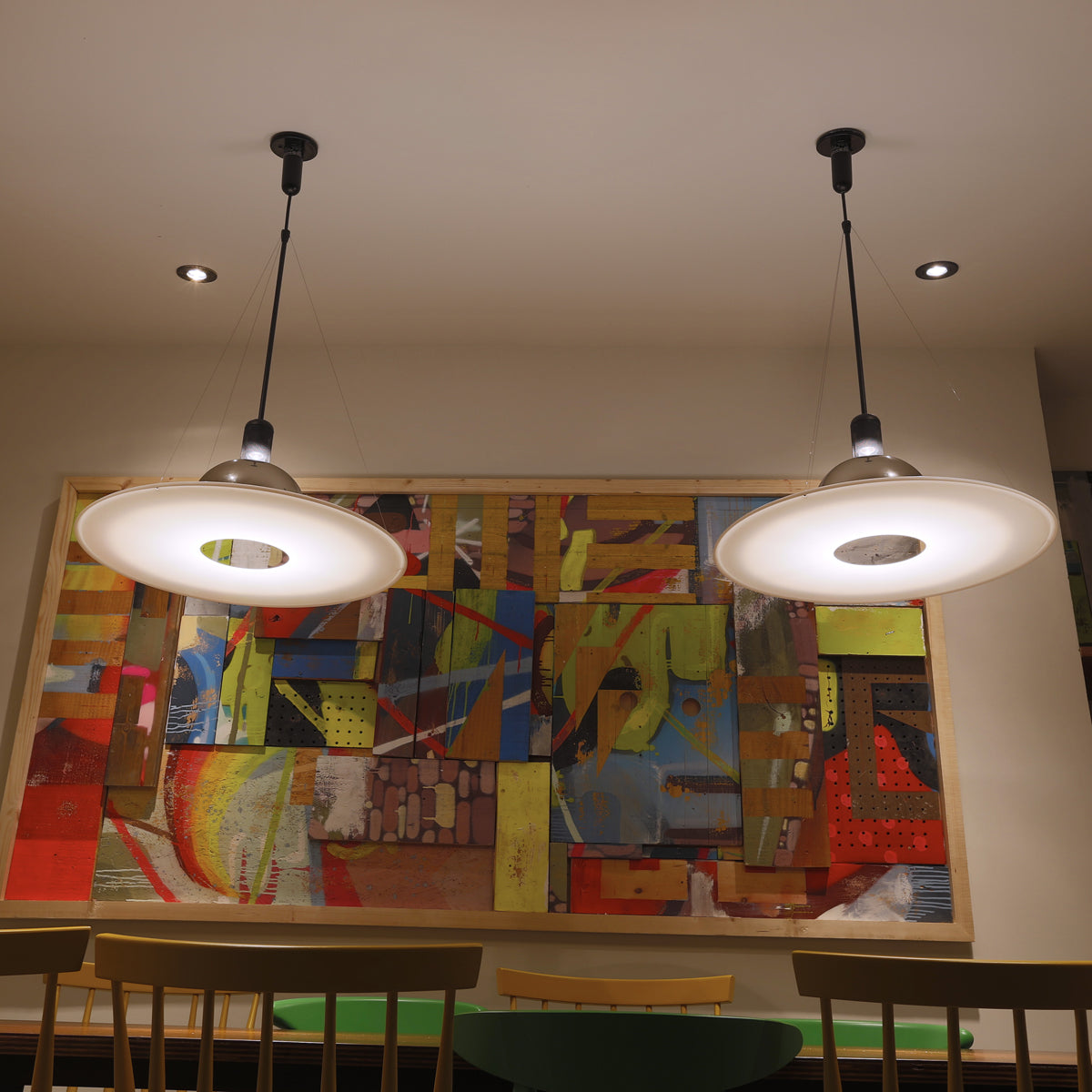 【美品】FLOS FRISBI  FLOS Frisbi Pendant Light - 2Modern