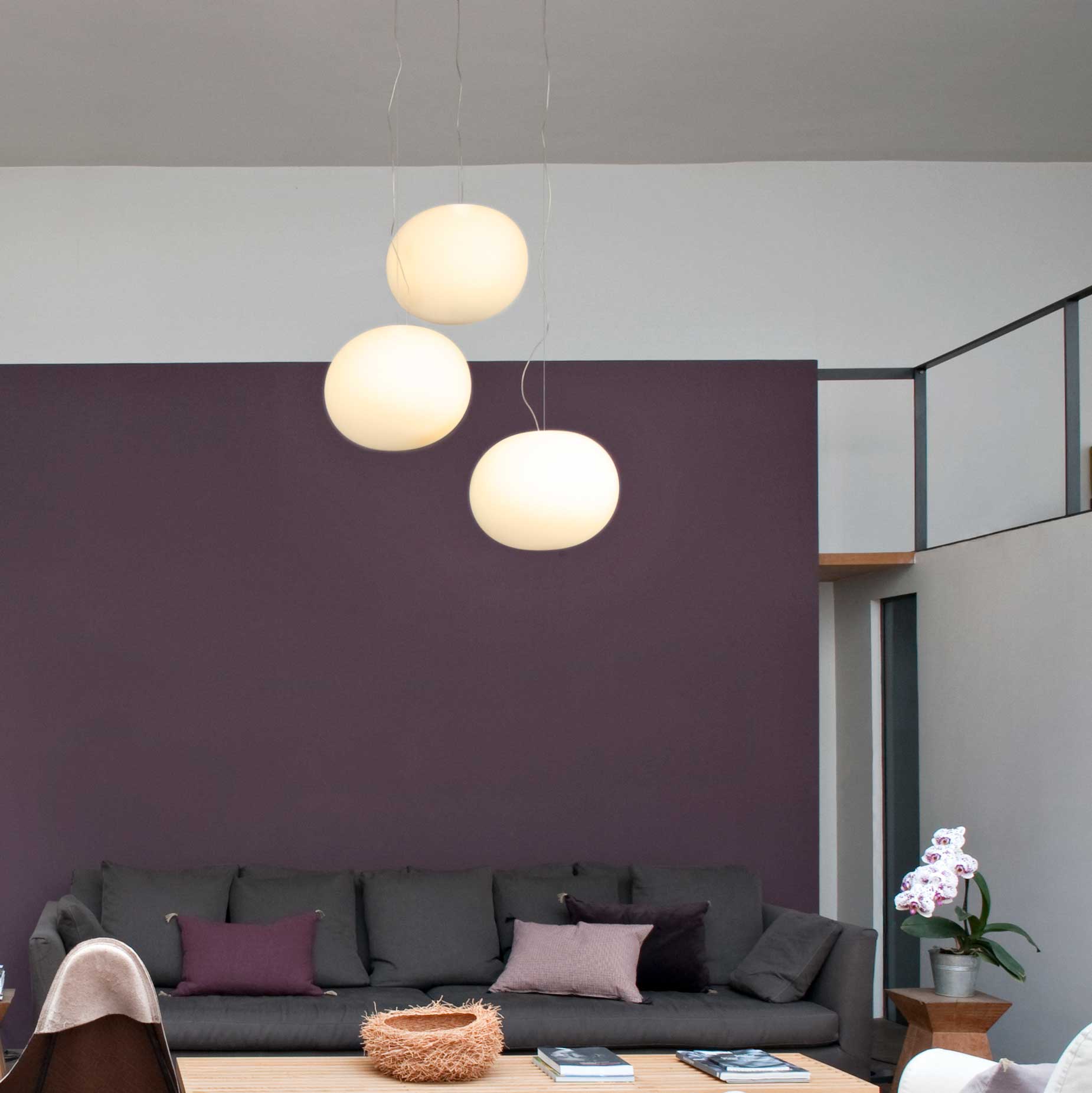 FLOS Glo-Ball Pendant Light - 2Modern