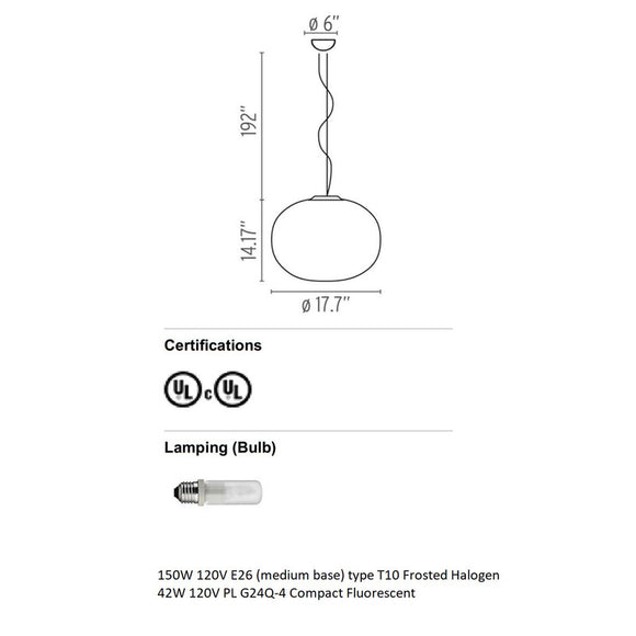 Glo-Ball Pendant Light