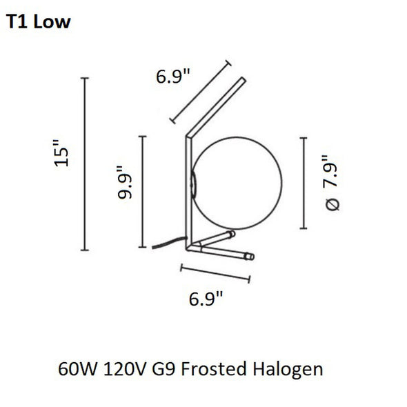 IC Lights T1 Low Table Lamp