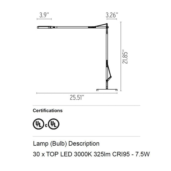 Kelvin Green Mode Table Lamp