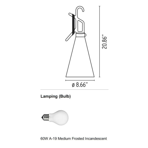 May Day Table Lamp