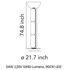 Noctambule Bowl Floor Lamp