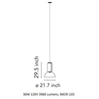 Noctambule Bowl Pendant Light
