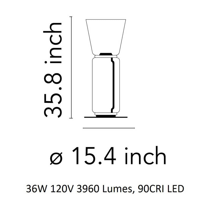 Noctambule Cone Floor Lamp