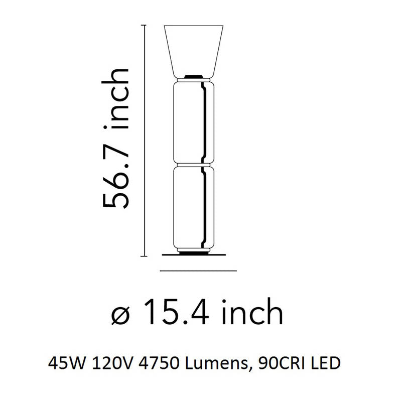 Noctambule Cone Floor Lamp