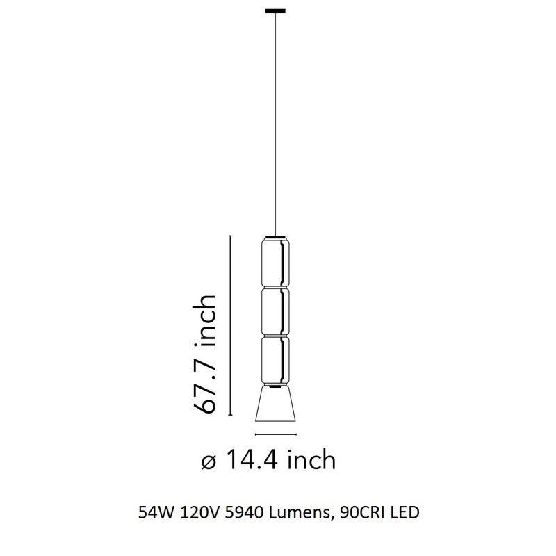 Noctambule Cone Pendant Light
