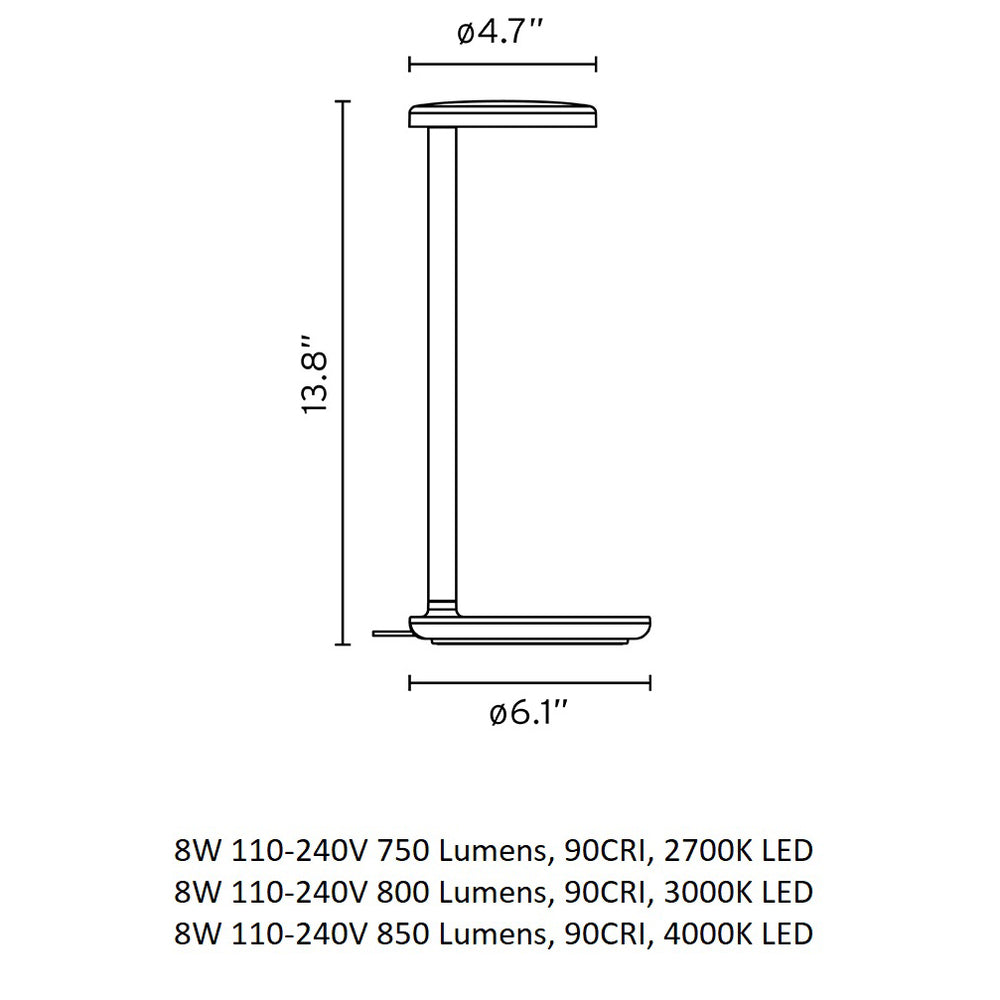 Oblique Table Lamp