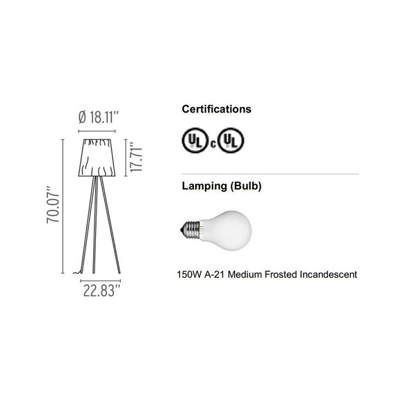 FLOS Rosy Angelis Floor Lamp 2Modern