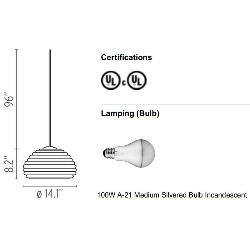 Splugen Brau Pendant Light